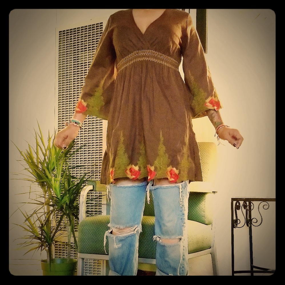 Bohemian style dress/top by Planet Funk